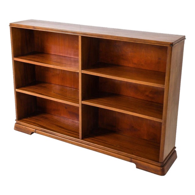 1960s Danish Modern Mahogany Bookcase For Sale