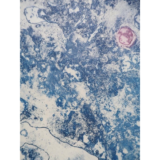 Modern Dorothea Tanning, Naiad in the Surreal Waves, 1970, Original Signed Engraving For Sale - Image 3 of 7