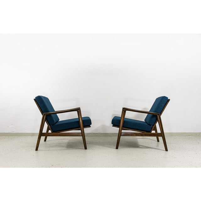 Vintage Armchairs from SFM, Poland, 1960s, Set of 2 For Sale - Image 6 of 15