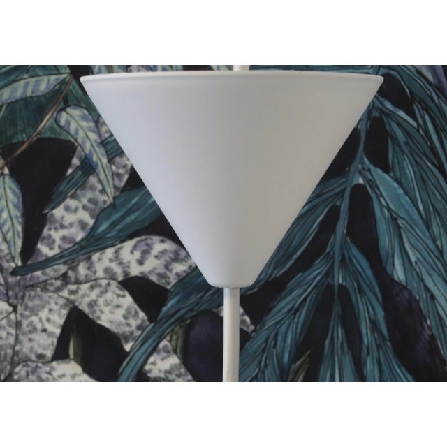 Orient Brushed Aluminum Pendant Lamp by Jo Hammerborg for Fog & Mørup, 1960s For Sale - Image 10 of 11