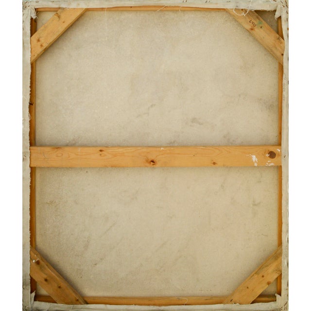 Colorful Samurai, Large-Scale Modern Figural Geometric Abstract by Susan Baker For Sale - Image 9 of 9