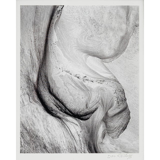 Abstract Original Abstract Graphite Drawing on Paper by Artist Dan Ratliff For Sale - Image 3 of 8