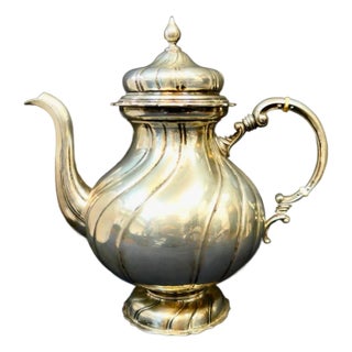 Late 19th Century Continental 800S Tea Pot For Sale
