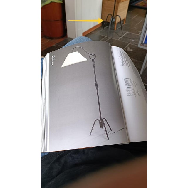 Wrought Iron Floor Lamp, 1940s For Sale - Image 10 of 17