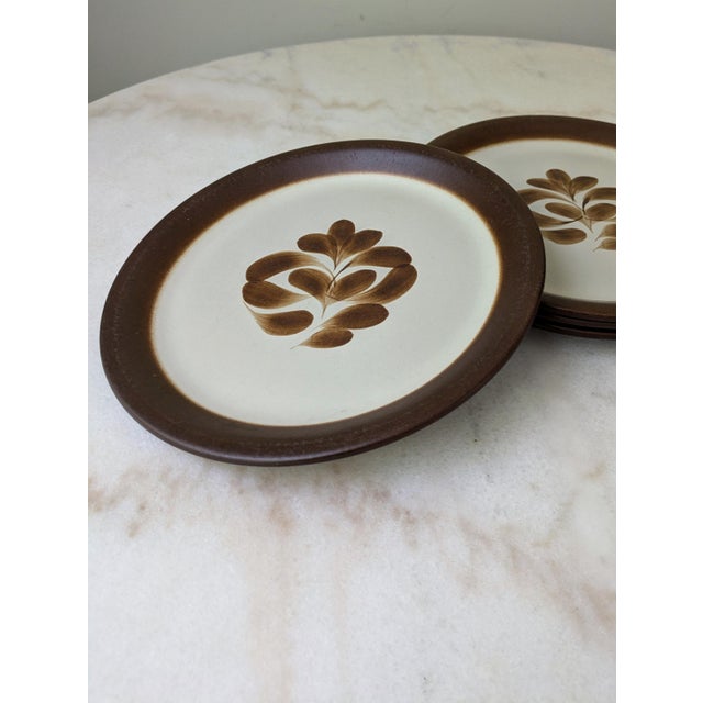1970s Stoneware Dinner Plate Dishware Set Made in Norway For Sale In Chicago - Image 6 of 8