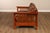 Bassett Furniture Mission Style Oak Spindle Settee For Sale - Image 16 of 18