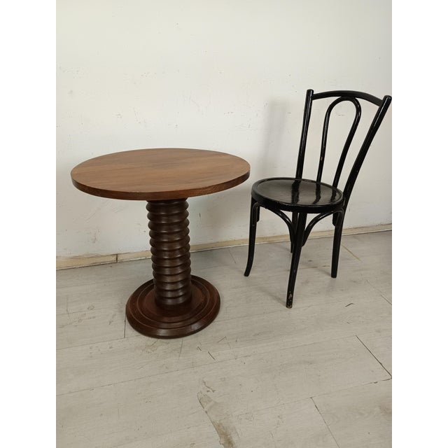 Brutalist Guéridon Table by Charles Dudouyt, 1940s For Sale - Image 6 of 18