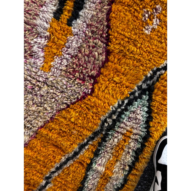 1990s Moroccan Boujad Berber Runner Rug, 1990 For Sale - Image 5 of 11