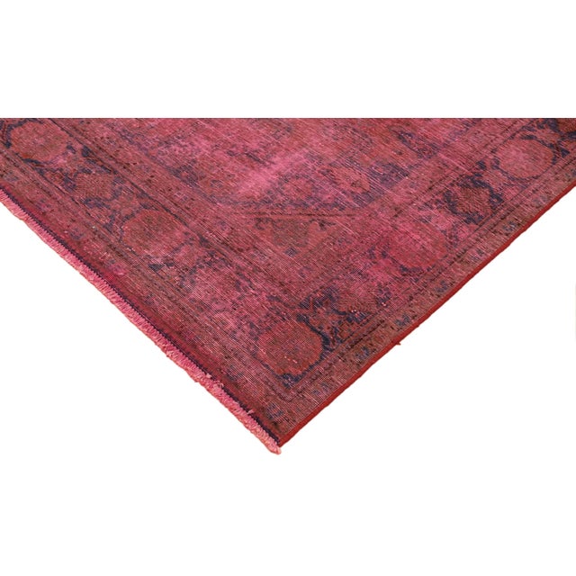 Vintage Middle Eastern Hand-Knotted Rug For Sale - Image 5 of 8