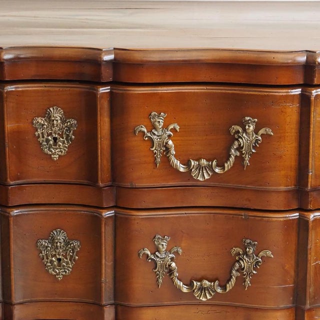 Louis XV Chest of Drawers with Arbalète Front For Sale - Image 13 of 18