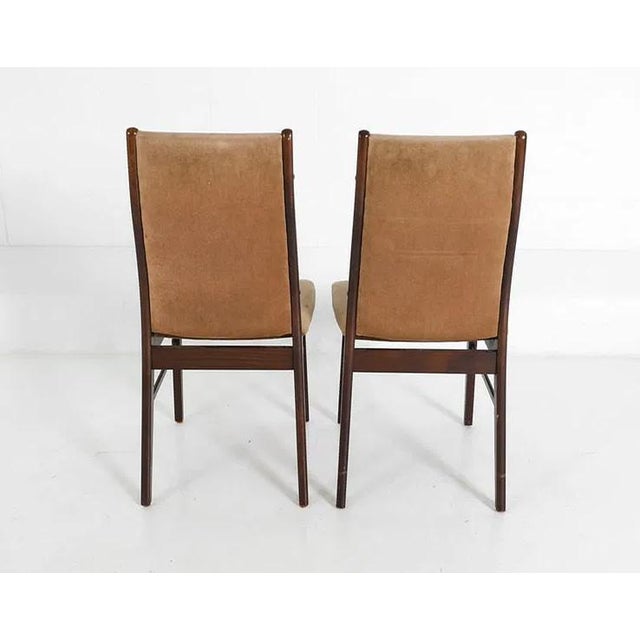 1970s Set 4 Farstrup Danish Modern Dining Chairs For Sale - Image 9 of 11