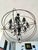 Restoration Hardware Restoration Hardware 48” Orb Chandelier With Custom Luxury Crystal Chandelier – One of a Kind For Sale - Image 4 of 6
