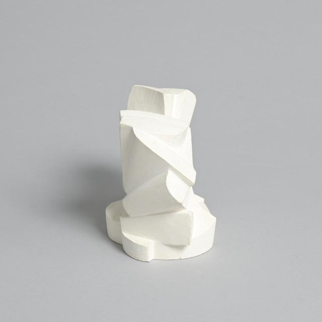 Abstract Plaster Sculpture by Jan Keustermans, 1990s For Sale - Image 11 of 18