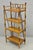 Antique English Victorian Burnt Bamboo Stick & Ball Small Bookcase Curio Shelf For Sale - Image 14 of 16