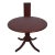 Habersham Round Distressed Painted Dining Room Table For Sale