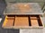Wood Late 19th Century Victorian Cottage Painted Walnut Sewing Table For Sale - Image 7 of 11