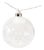 LED Snowflake Ball Ornament Light String 4.5'L For Sale