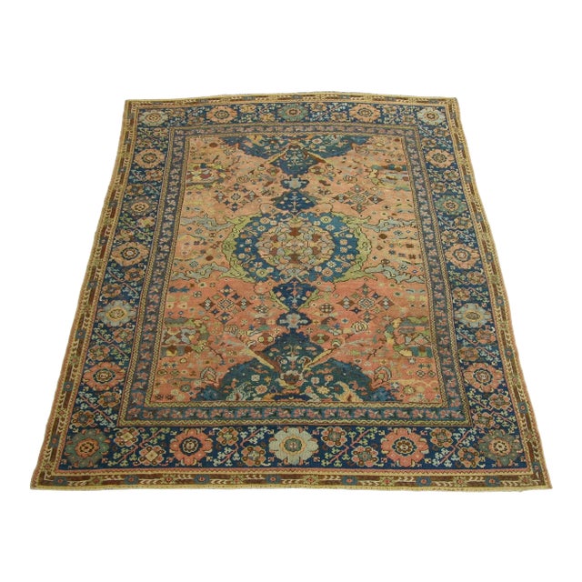 Early 18th Century Turkish Rug 10'7'' X 8'10'' For Sale