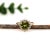 2ct Peridot Ring W Natural Diamond Halo in Solid 14k Yellow Gold Round Size 6.75 For Sale - Image 4 of 7