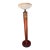 Infinity Furniture Import Empire Neoclassical Alabaster & Bronze Floor Lamp For Sale