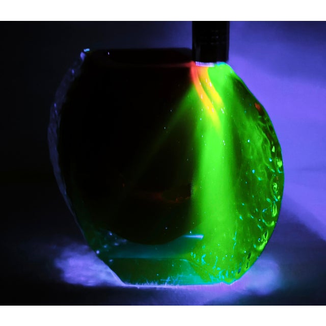 Large Murano Sommerso Glass Oliva Vase from Alessandro Mandruzzato, Italy, 1960s For Sale - Image 15 of 17