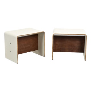 Bedside Tables by Pierre Guariche for La Plagne, 1968, Set of 2 For Sale