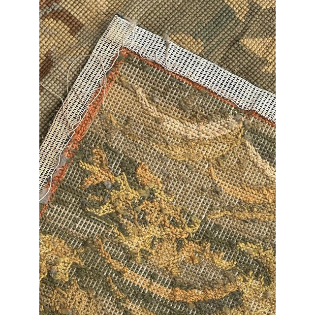 French Needlepoint Panel Tapestry, 1890s For Sale - Image 14 of 15