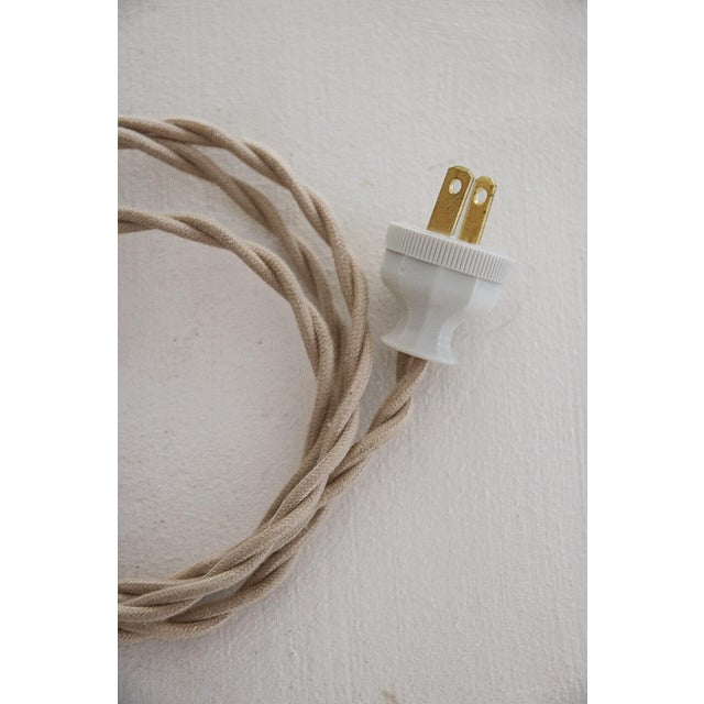 Mid-Century Modern Vintage Mid Century Wood Lamp For Sale - Image 3 of 4