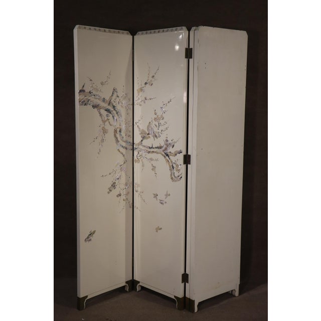 Mid 20th Century Vintage Divider w/ Mother of Pearl For Sale - Image 4 of 12
