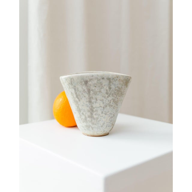 Vintage Vase by Gerhard Meisel for Keramik Workshop Stahnsdorf, 1950s For Sale - Image 9 of 12