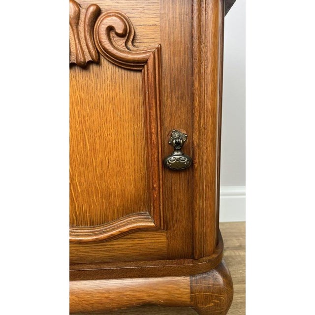 Vintage French Louis Style Bedside Tables, Set of 2 For Sale - Image 10 of 17