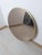 Gold Vintage Mirror with Round Brass Frame, 1950s For Sale - Image 8 of 10