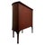 Early 20th Century English Edwardian Inlaid Mahogany Display Cabinet Vitrine For Sale - Image 9 of 11