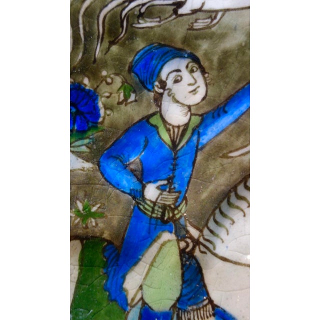 Late 20th Century Antique Qatar Tile For Sale - Image 5 of 15