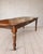 19th Century European Long Country Table With Turned Legs & Inset Brass Bowl For Sale - Image 4 of 11