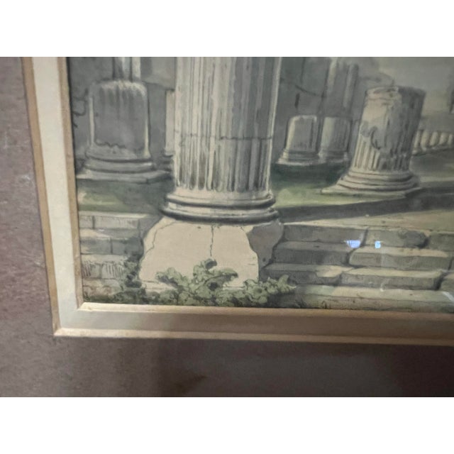 Original Lithograph Framed Pictures of Pompeii 1830 - Set of 3 For Sale - Image 10 of 12
