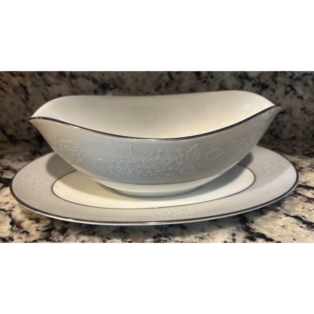 Noritake Vintage Noritake Dinnerware Set + Accessories - 99 Pcs For Sale - Image 4 of 12