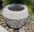 Vintage Stone Carved Balinese Garden Pot For Sale - Image 9 of 12
