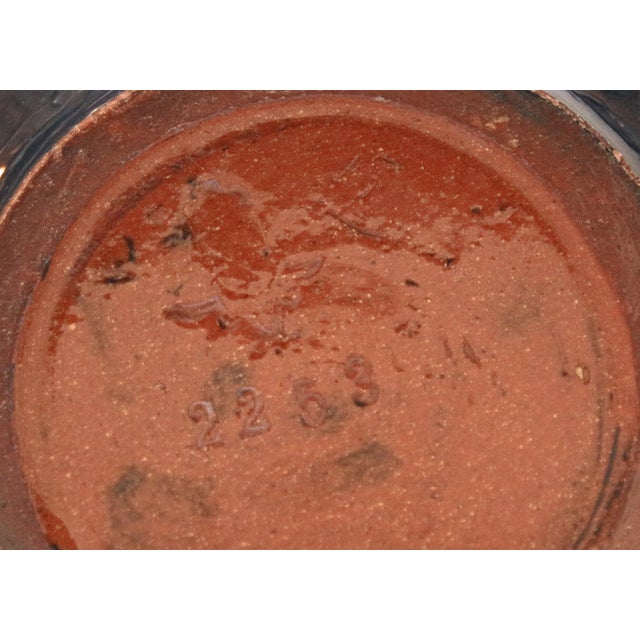 Art Nouveau Cachepot by Alfred Kusche for Karlsruher Majolika For Sale - Image 6 of 7