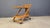 Vintage Italian Foldable Wooden Serving Cart, 1980s For Sale - Image 6 of 18
