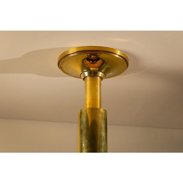 Art Deco Lamp in Brass from George Halais, France, 1930s For Sale - Image 10 of 11
