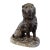Early 20th Century Small Bronze Over Spelter Lion Figure For Sale