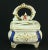 Victorian Conta & Boehme Attributed German Porcelain Fairing Box, Crown & Sceptre For Sale - Image 12 of 12