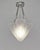 1920s Muller Freres French Art Deco Pendant Chandelier Circa 1930 - Frosted Glass & Nickeled Bronze For Sale - Image 5 of 14