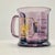 Amethyst 1970’s Culver Beveled Amethyst Glass Mug For Sale - Image 8 of 11