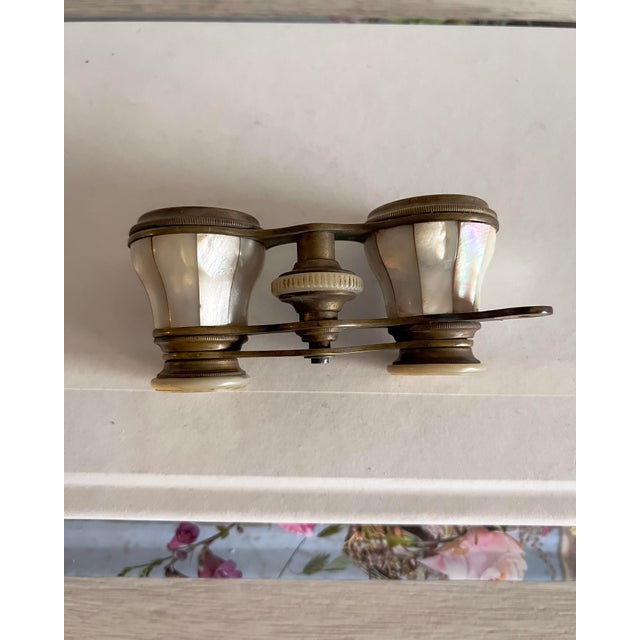 Shell Geneva Jumelle Mother-of-Pearl Opera Glasses, Switzerland, Early 20th Century For Sale - Image 7 of 12