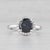 Gemstone Information: - Natural Diamond - Carats - 1.52ct (8.1 mm) Cut - Round Brilliant Color - Treated Black Please note...