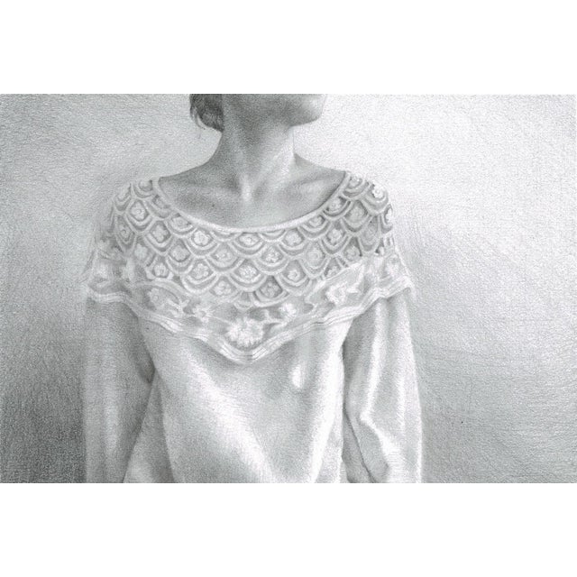 Early 21st Century Aleksandra Kalisz, Melancholy, 2025, Pencil on Paper For Sale - Image 5 of 5