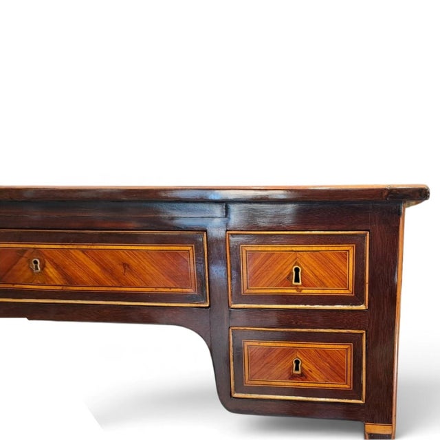 Antique Italian Louis XVI Desk, 1700s For Sale - Image 5 of 10
