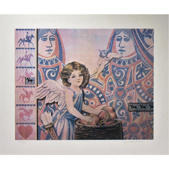 Beige Robert Raymond Anderson, The Heartkeepers, Circa 1980 For Sale - Image 8 of 8